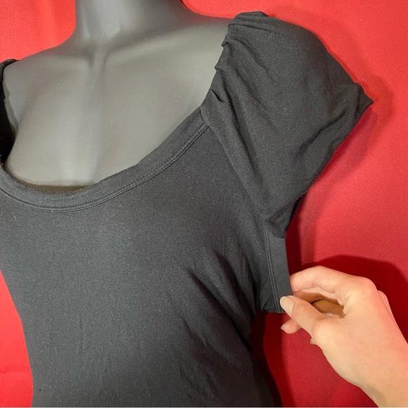 Ann Taylor Cap Sleeve Little Black Dress - Picture 4 of 5